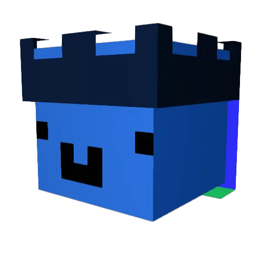 mikey77757 Minecraft avatar head, 3D render