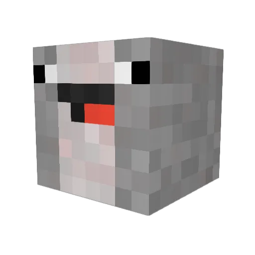mikey9900 Minecraft avatar head, 3D render