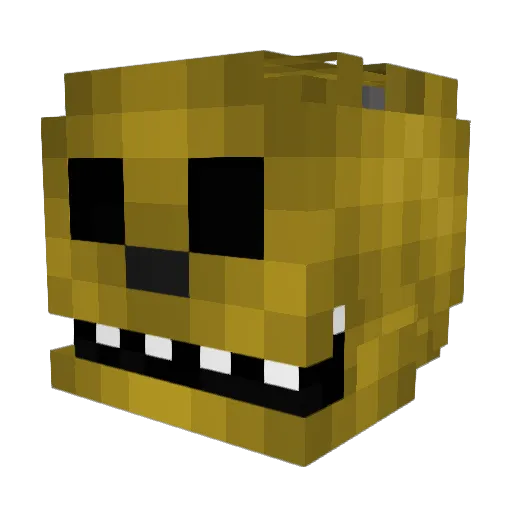 mikeybj Minecraft avatar head, 3D render