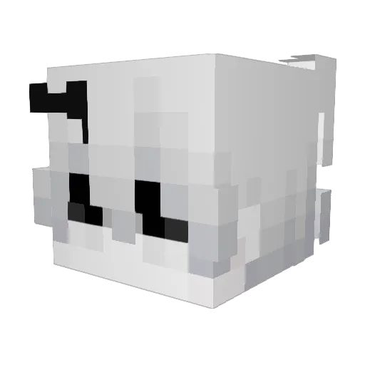 mikeychampp Minecraft avatar head, 3D render