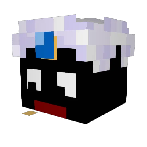 miki2cool57 Minecraft avatar head, 3D render