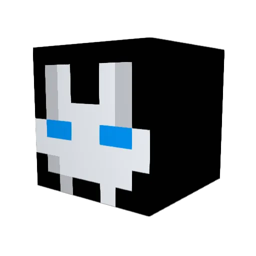 mikke93110 Minecraft avatar head, 3D render