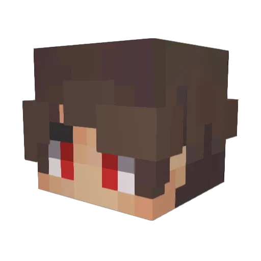 miklo321 Minecraft avatar head, 3D render