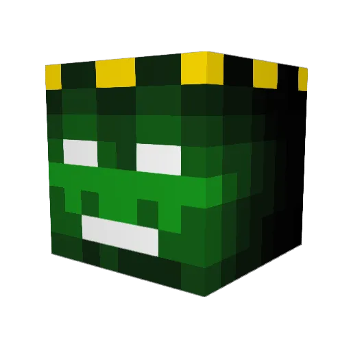 miko121000 Minecraft avatar head, 3D render