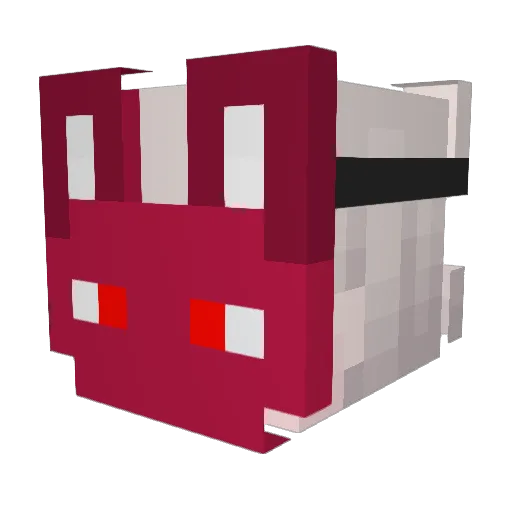 miko6757 Minecraft avatar head, 3D render