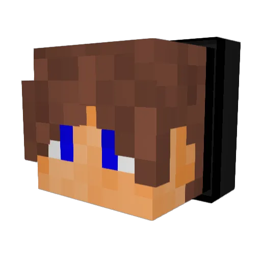 mikolaj1414 Minecraft avatar head, 3D render