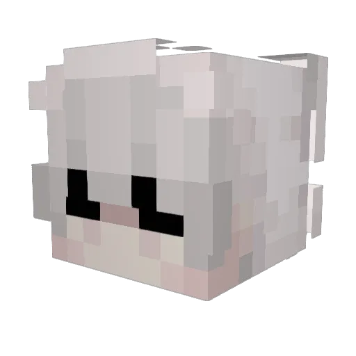 mikoxdev Minecraft avatar head, 3D render