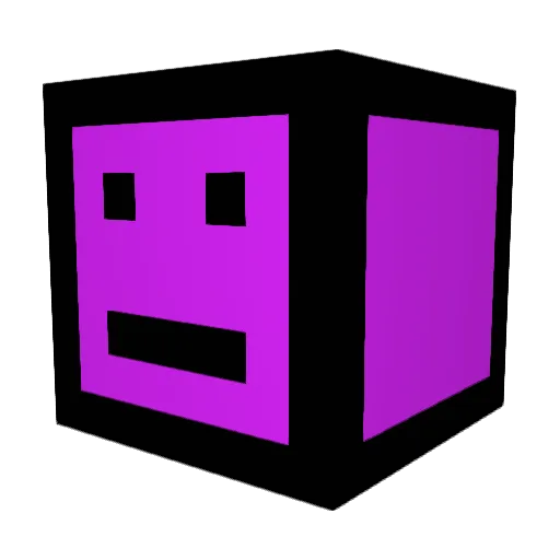 mikwiz Minecraft avatar head, 3D render