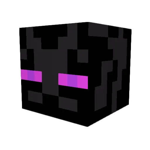 mikyan_3 Minecraft avatar head, 3D render