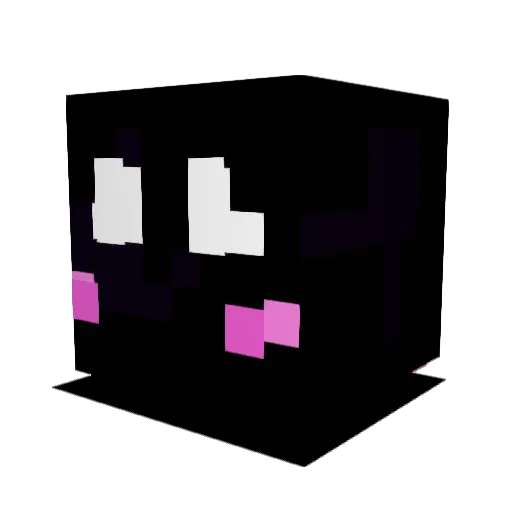 milaZz2013 Minecraft avatar head, 3D render