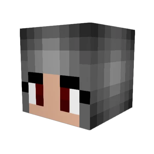 milan92100 Minecraft avatar head, 3D render