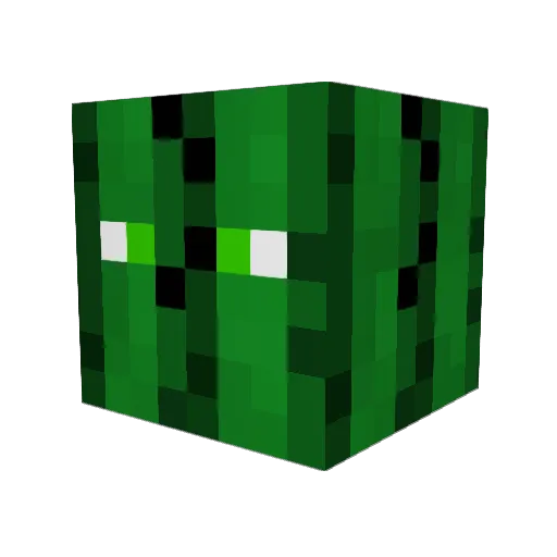 milan_77 Minecraft avatar head, 3D render
