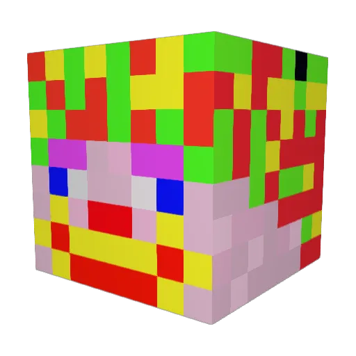 milanjb03 Minecraft avatar head, 3D render