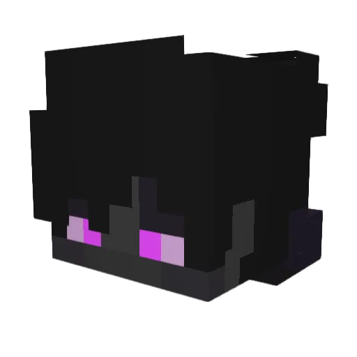 milano34 Minecraft avatar head, 3D render