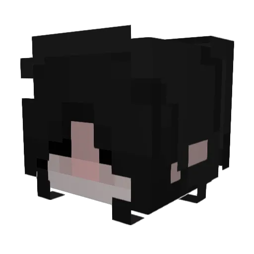 milesb1tch Minecraft avatar head, 3D render