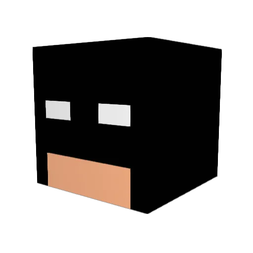 milesceltic Minecraft avatar head, 3D render