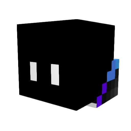 milgroen10 Minecraft avatar head, 3D render
