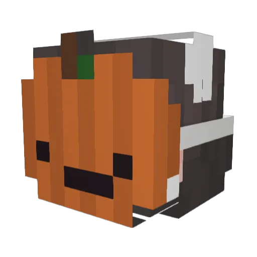 milicookie1 Minecraft avatar head, 3D render