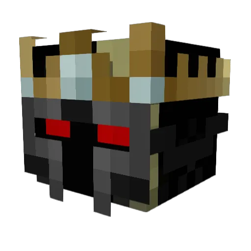 milimu12 Minecraft avatar head, 3D render