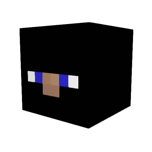 miljano24 Minecraft avatar head, 3D render