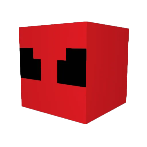 milk4013 Minecraft avatar head, 3D render