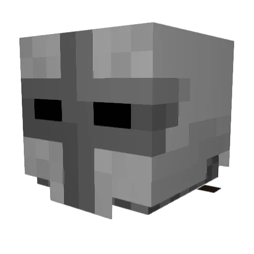 milk_bottle88 Minecraft avatar head, 3D render