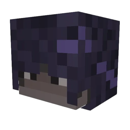 milkandivory Minecraft avatar head, 3D render