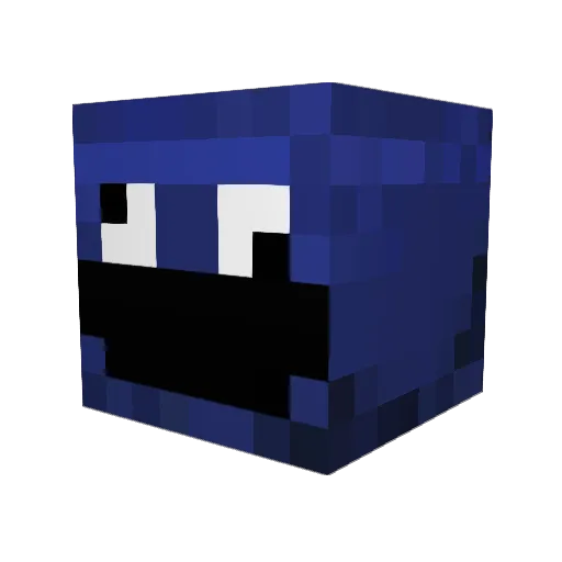 milkduds02 Minecraft avatar head, 3D render