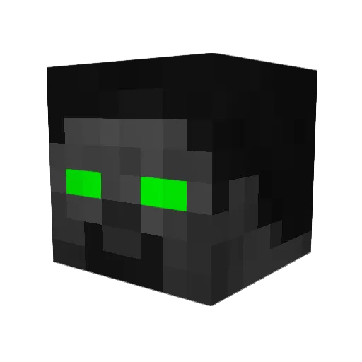 milks993 Minecraft avatar head, 3D render