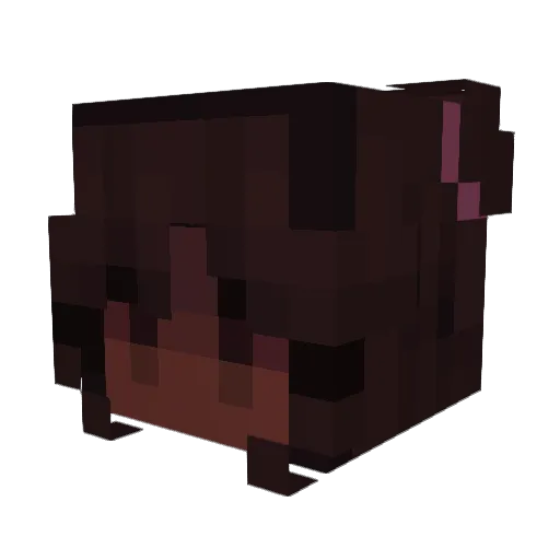 milkyun Minecraft avatar head, 3D render