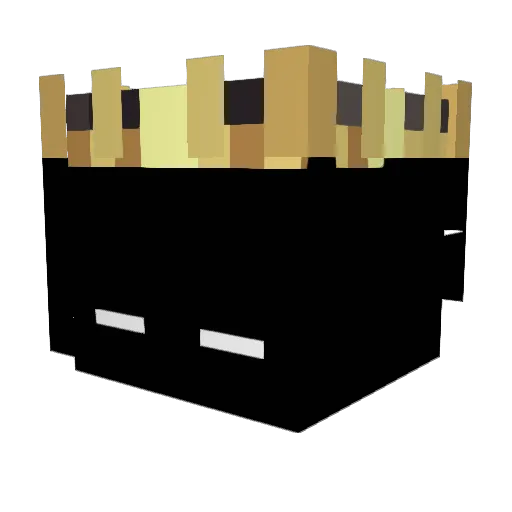 millelcf Minecraft avatar head, 3D render