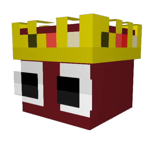 millerliteabuser Minecraft avatar head, 3D render