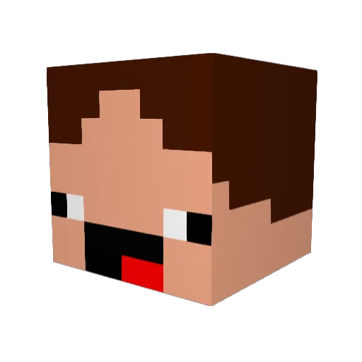 millington88 Minecraft avatar head, 3D render