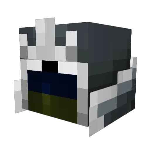 millionerpvp Minecraft avatar head, 3D render
