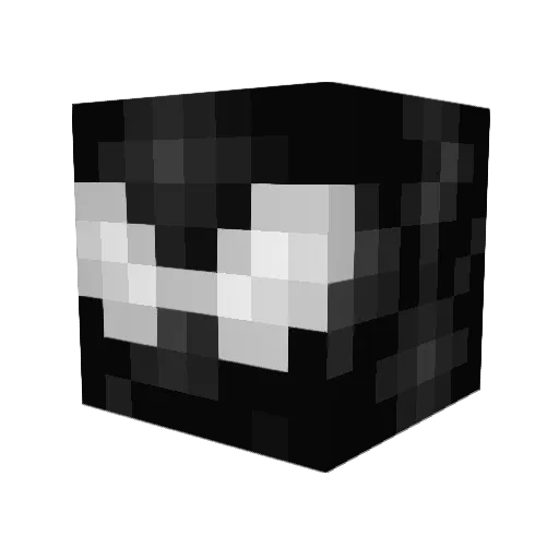 milllkmannog Minecraft avatar head, 3D render