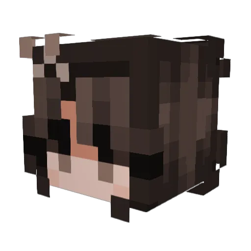 mills6409 Minecraft avatar head, 3D render