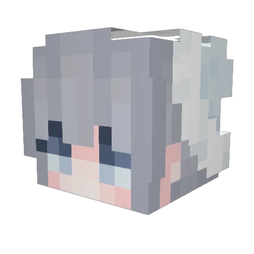milo123567 Minecraft avatar head, 3D render