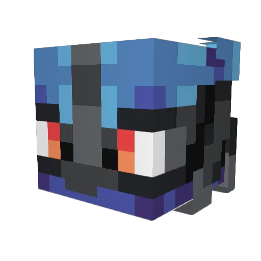 milo913 Minecraft avatar head, 3D render