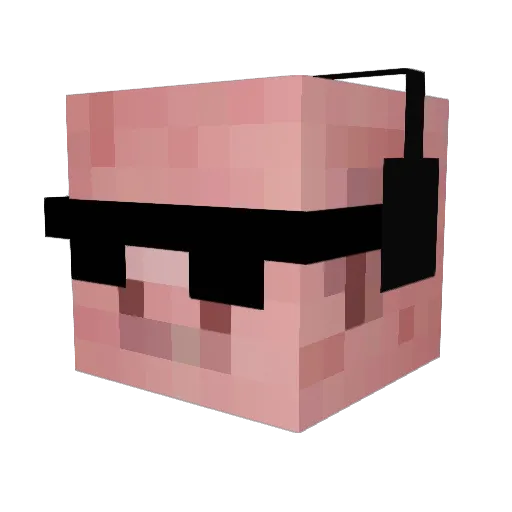 milojr12 Minecraft avatar head, 3D render