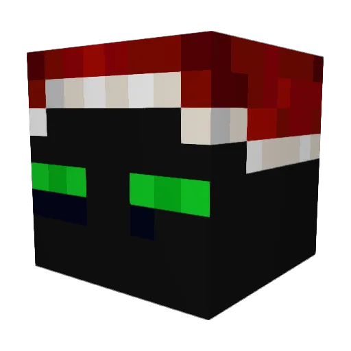 milos76 Minecraft avatar head, 3D render
