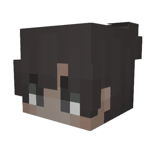 miloszekk9 Minecraft avatar head, 3D render