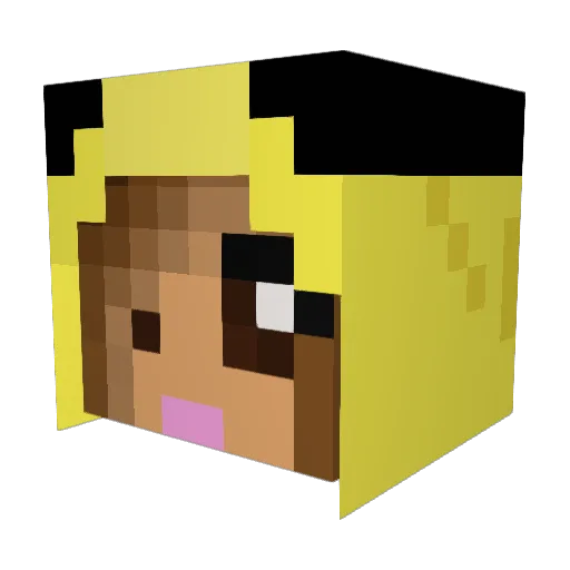 milstrom56 Minecraft avatar head, 3D render