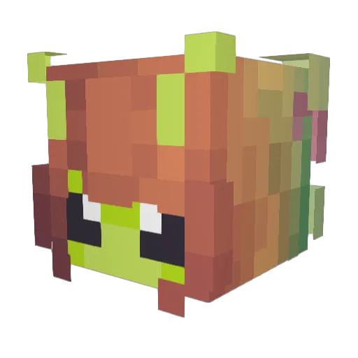 miluuw Minecraft avatar head, 3D render