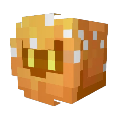 mimari_1925 Minecraft avatar head, 3D render