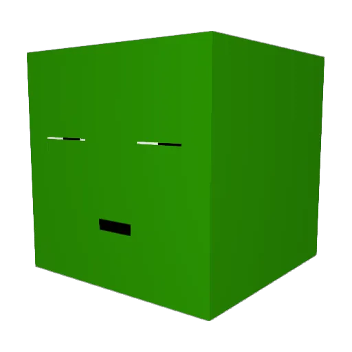 mimi0209 Minecraft avatar head, 3D render