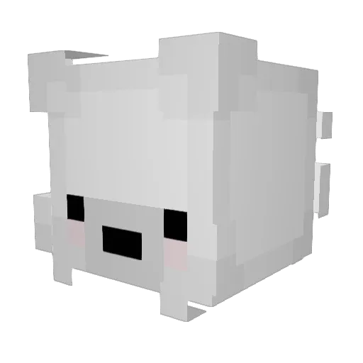 mimi_3212 Minecraft avatar head, 3D render