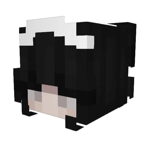 mimierss Minecraft avatar head, 3D render