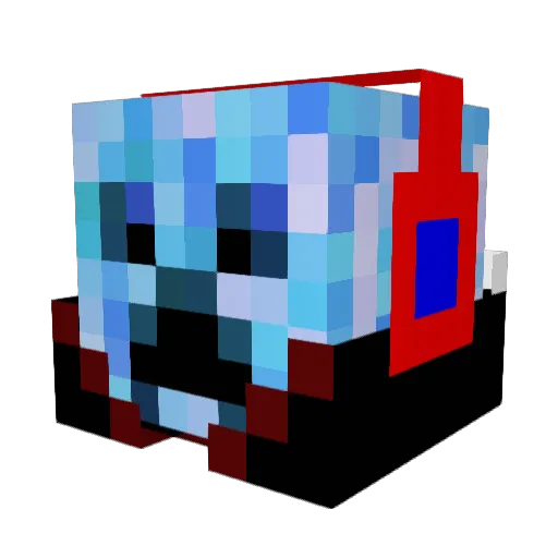 mimigale1998 Minecraft avatar head, 3D render