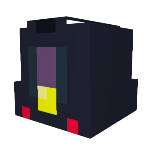 mimikoala Minecraft avatar head, 3D render