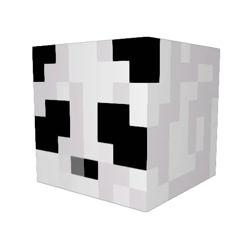 mimile3 Minecraft avatar head, 3D render